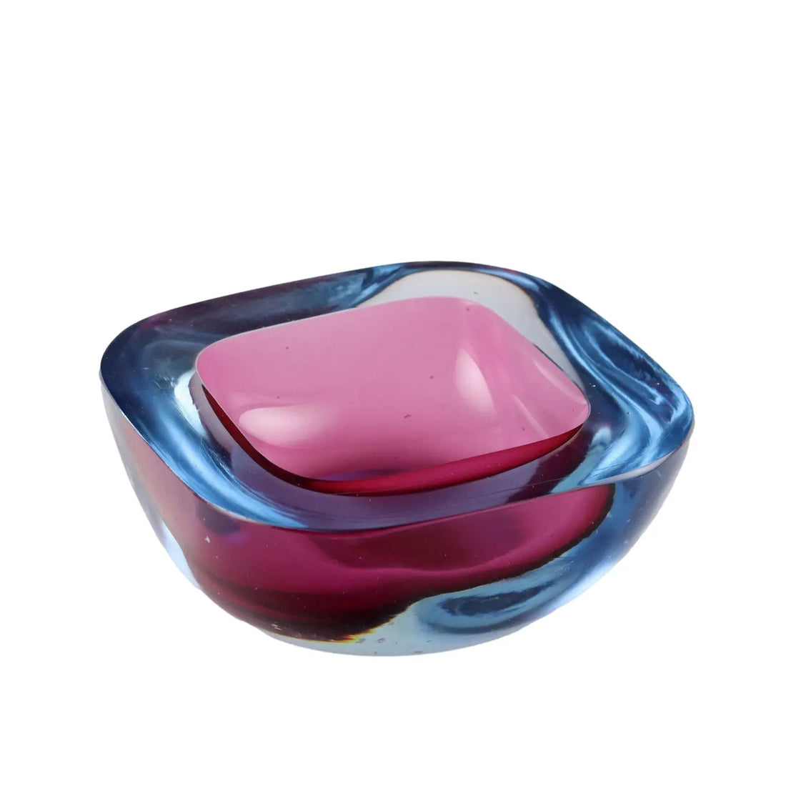 Vintage 1960s Bowl Coloured Murano Glass Italy - Italy, 1960s | Modernism | 