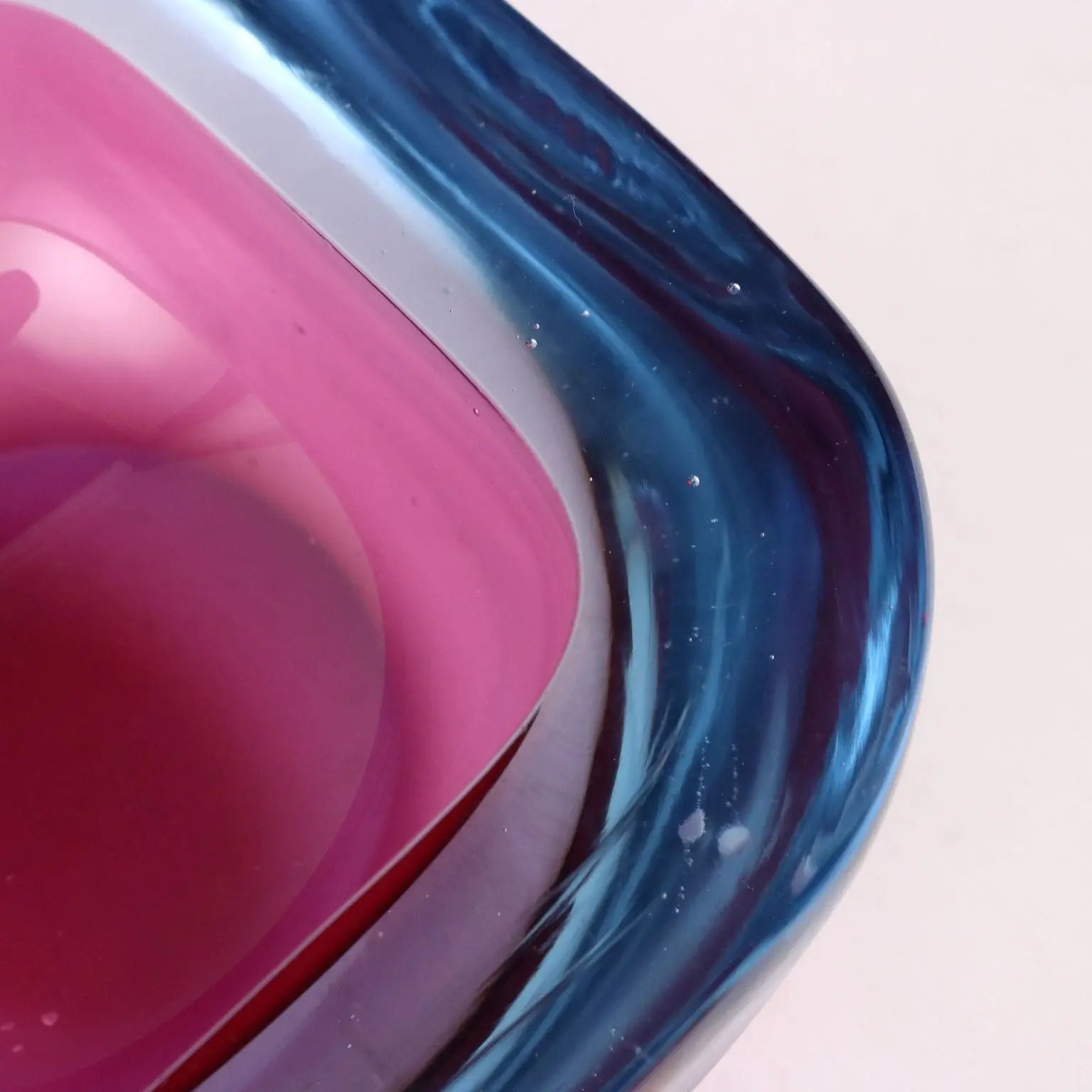 Vintage 1960s Bowl Coloured Murano Glass Italy - Italy, 1960s | Modernism | 