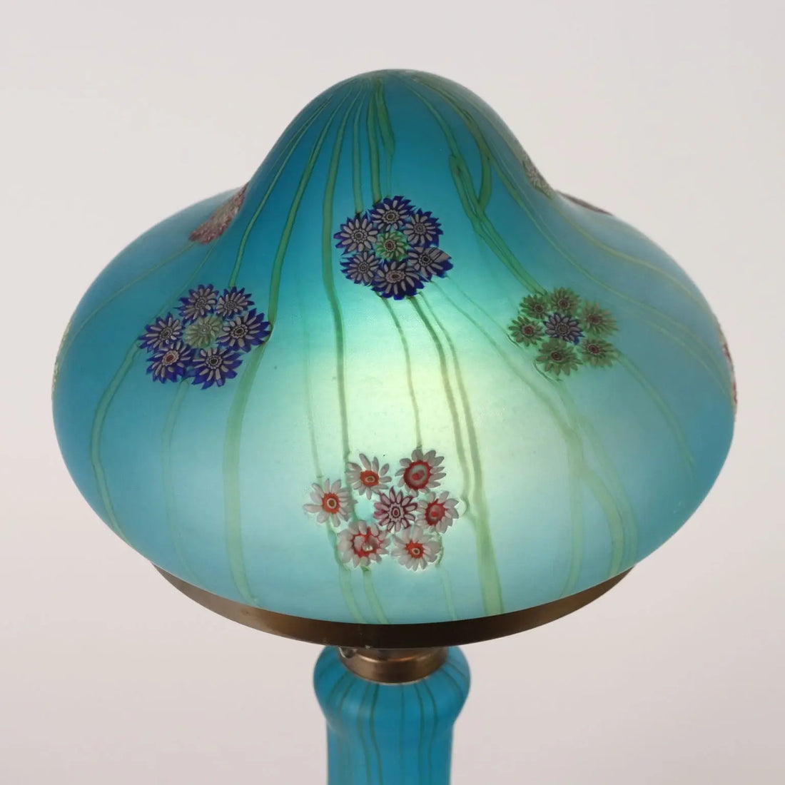 Vintage 1950s Table Lamp Millefiori by F.lli Toso Glass Italy - Italy, 1950s | Modernism | 