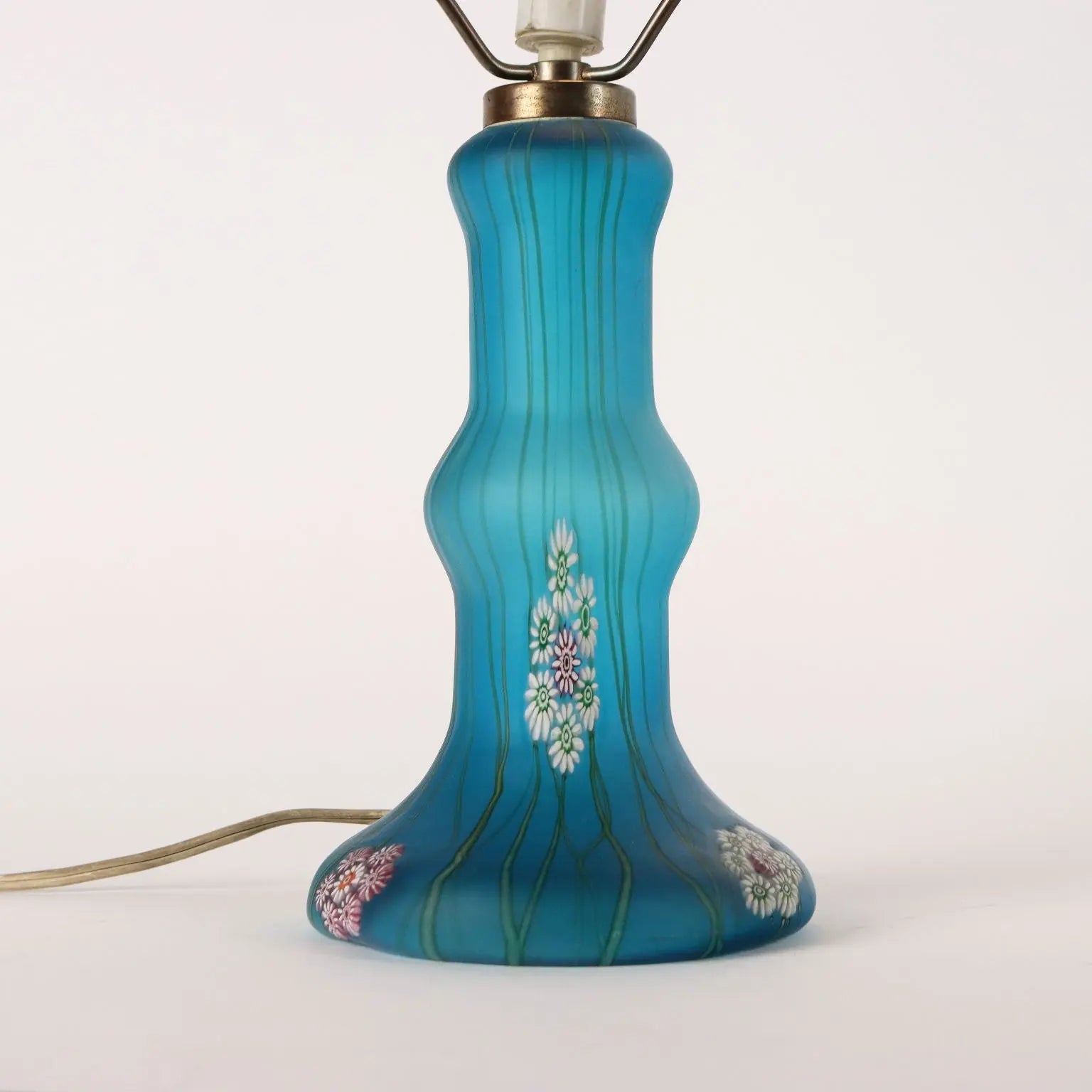 Vintage 1950s Table Lamp Millefiori by F.lli Toso Glass Italy - Italy, 1950s | Modernism | 