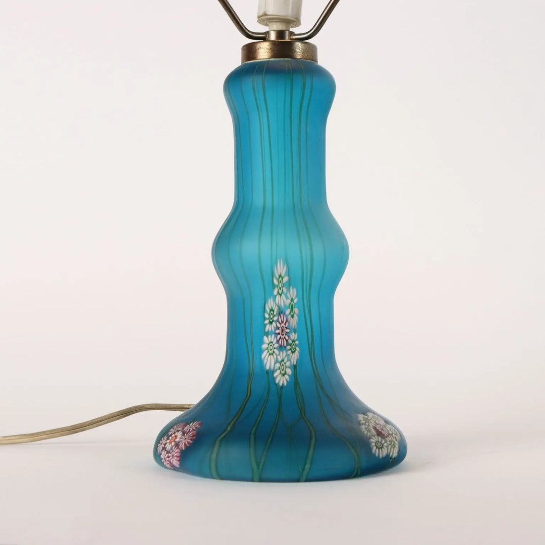 Vintage 1950s Table Lamp Millefiori by F.lli Toso Glass Italy - Italy, 1950s | Modernism | 