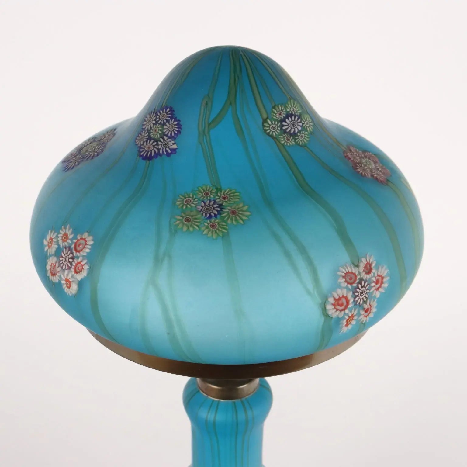Vintage 1950s Table Lamp Millefiori by F.lli Toso Glass Italy - Italy, 1950s | Modernism | 