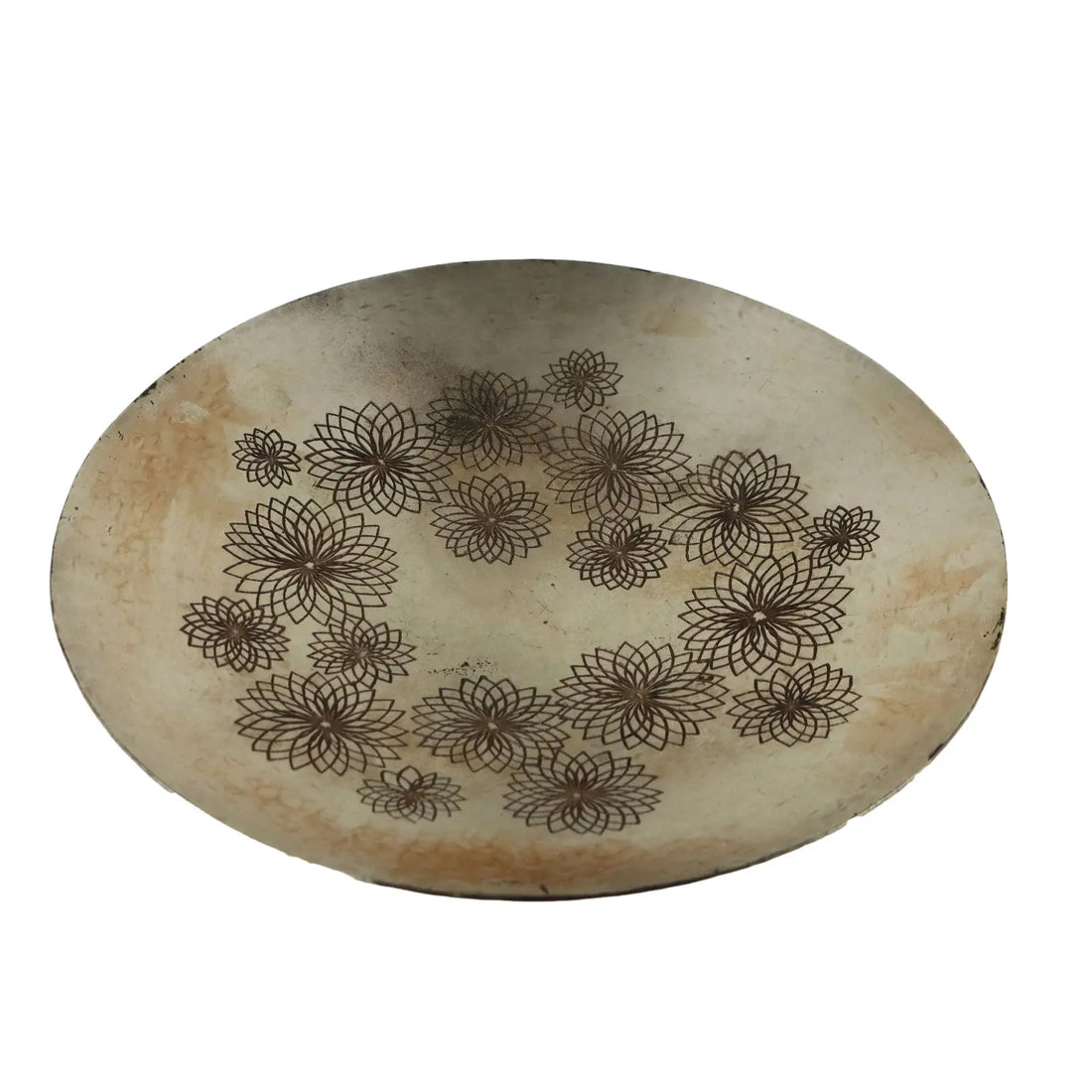 Vintage 1960s Plate by M. Pinton Silvered Copper Italy - Italy, 1960s | Modernism | 