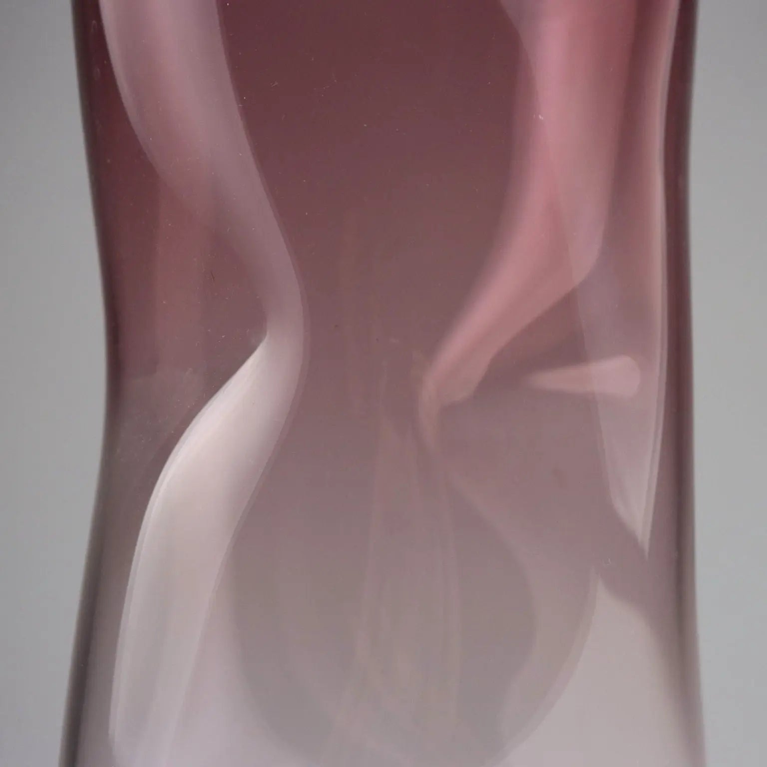 Vintage 1980s Vase Glass Man. Barbini Murano - Italy, 1980s | Modernism | 