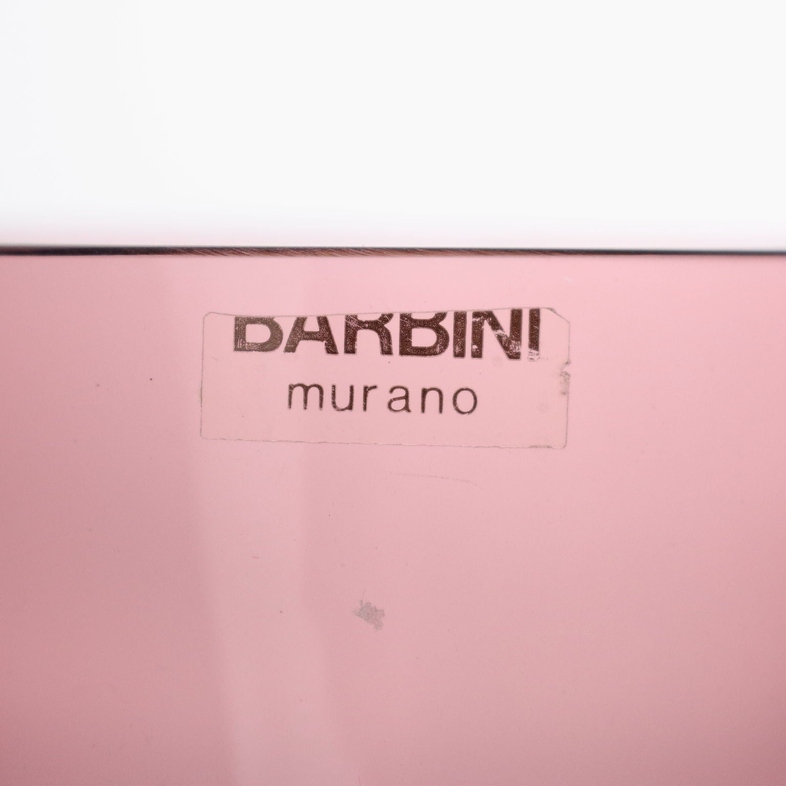 Vintage 1980s Vase Glass Man. Barbini Murano - Italy, 1980s | Modernism  