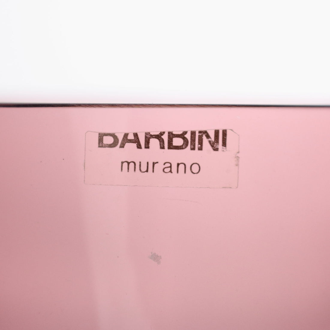 Vintage 1980s Vase Glass Man. Barbini Murano - Italy, 1980s | Modernism  