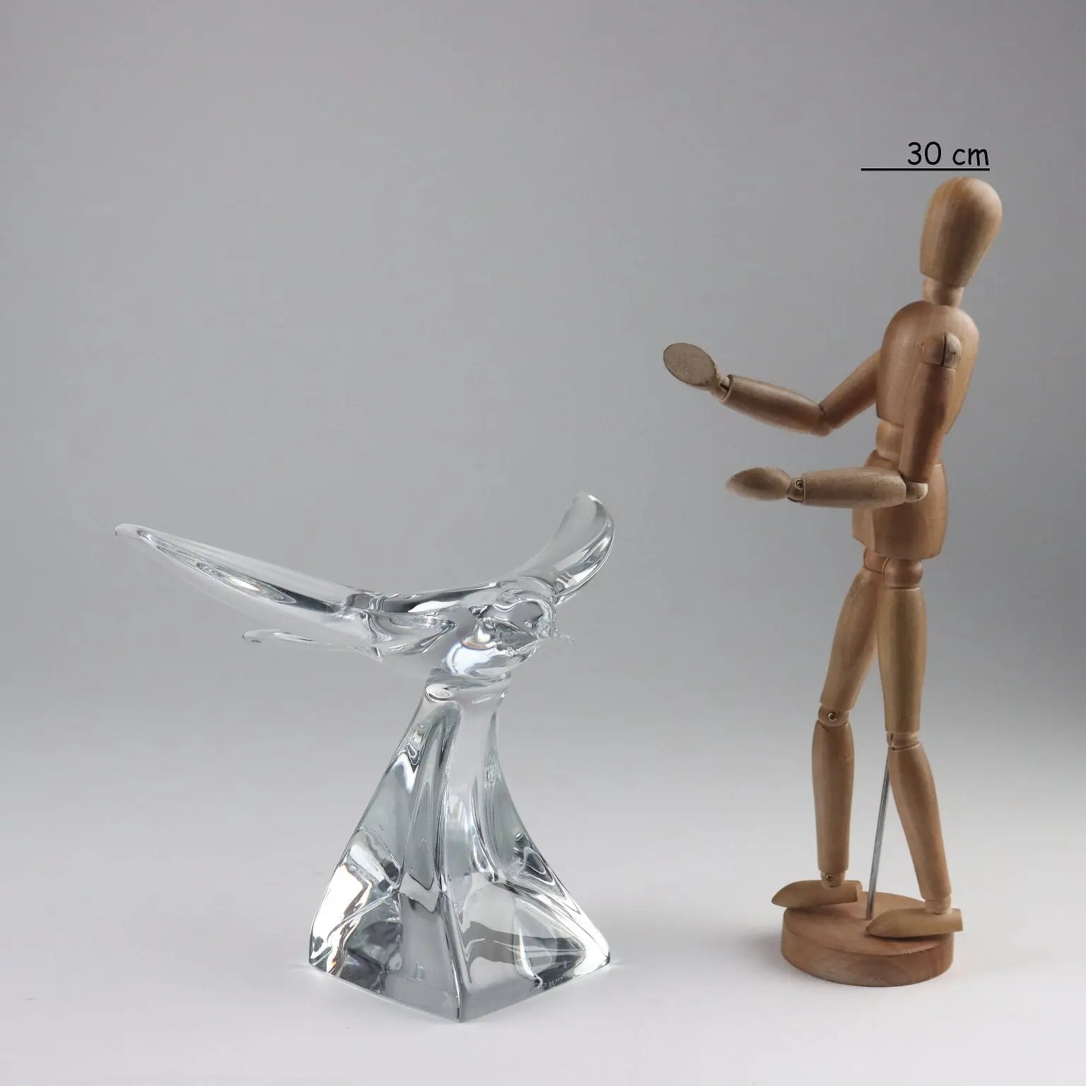 Vintage Swallow Daum Crystal France XX Century - France, XX Century | Modernism | 