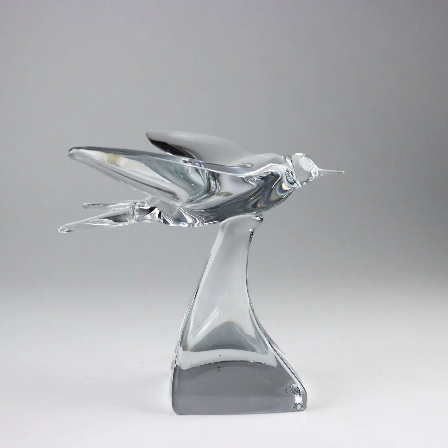 Vintage Swallow Daum Crystal France XX Century - France, XX Century | Modernism | 