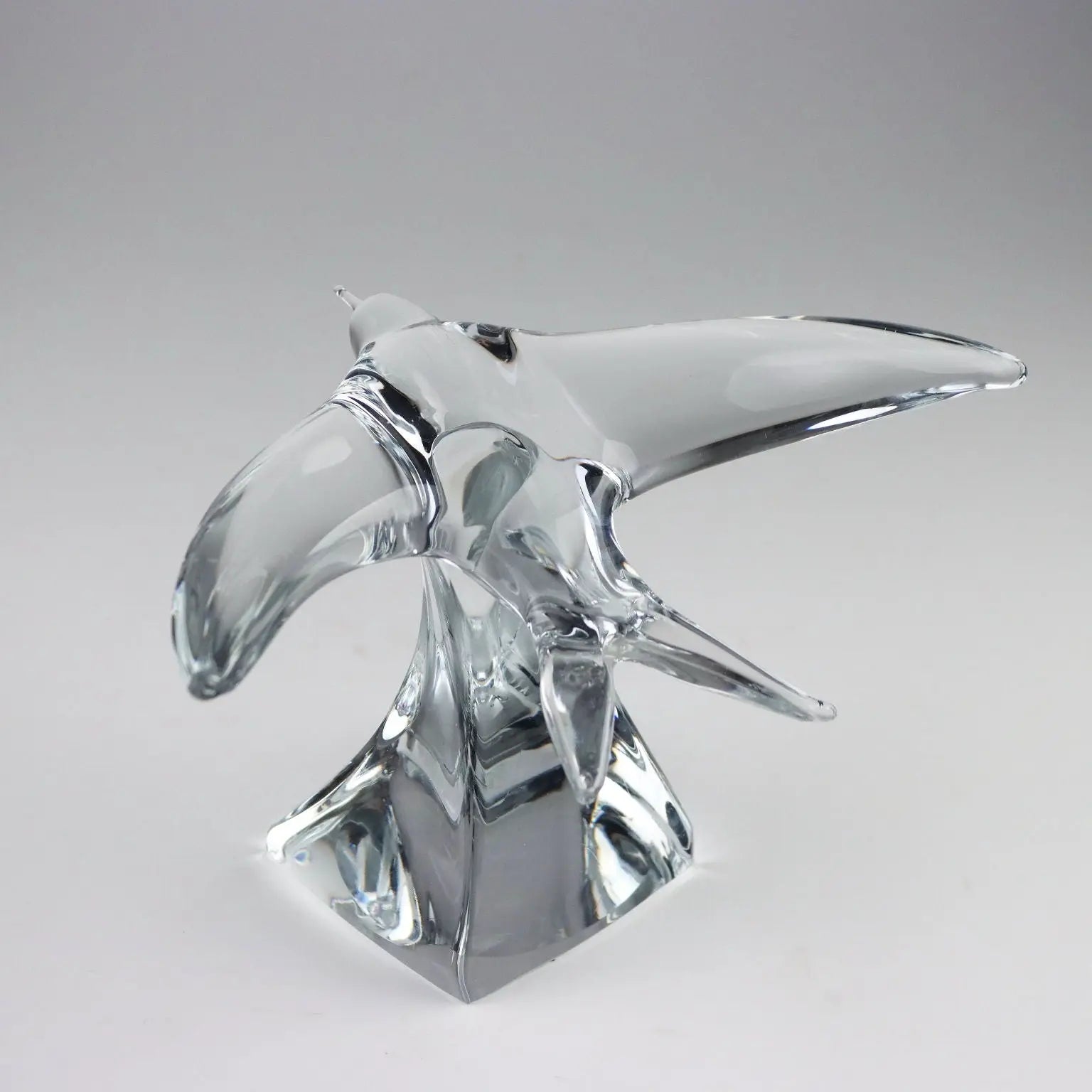Vintage Swallow Daum Crystal France XX Century - France, XX Century | Modernism | 