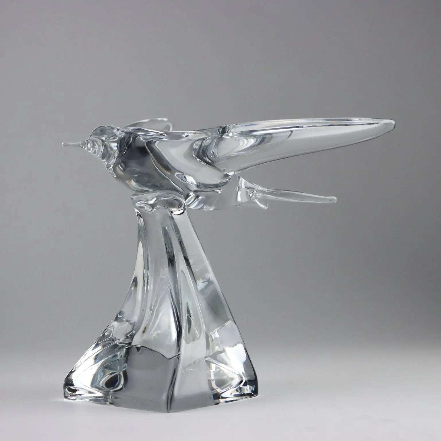 Vintage Swallow Daum Crystal France XX Century - France, XX Century | Modernism | 