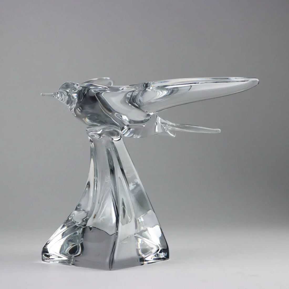 Vintage Swallow Daum Crystal France XX Century - France, XX Century | Modernism | 