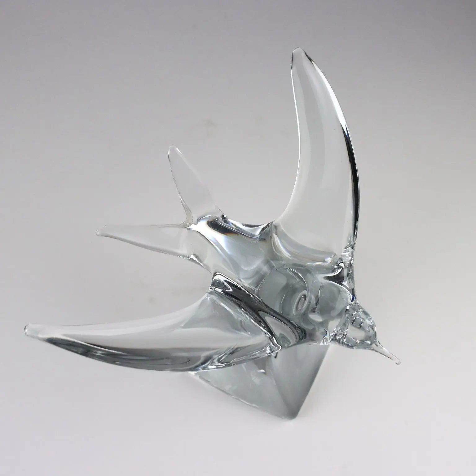 Vintage Swallow Daum Crystal France XX Century - France, XX Century | Modernism | 