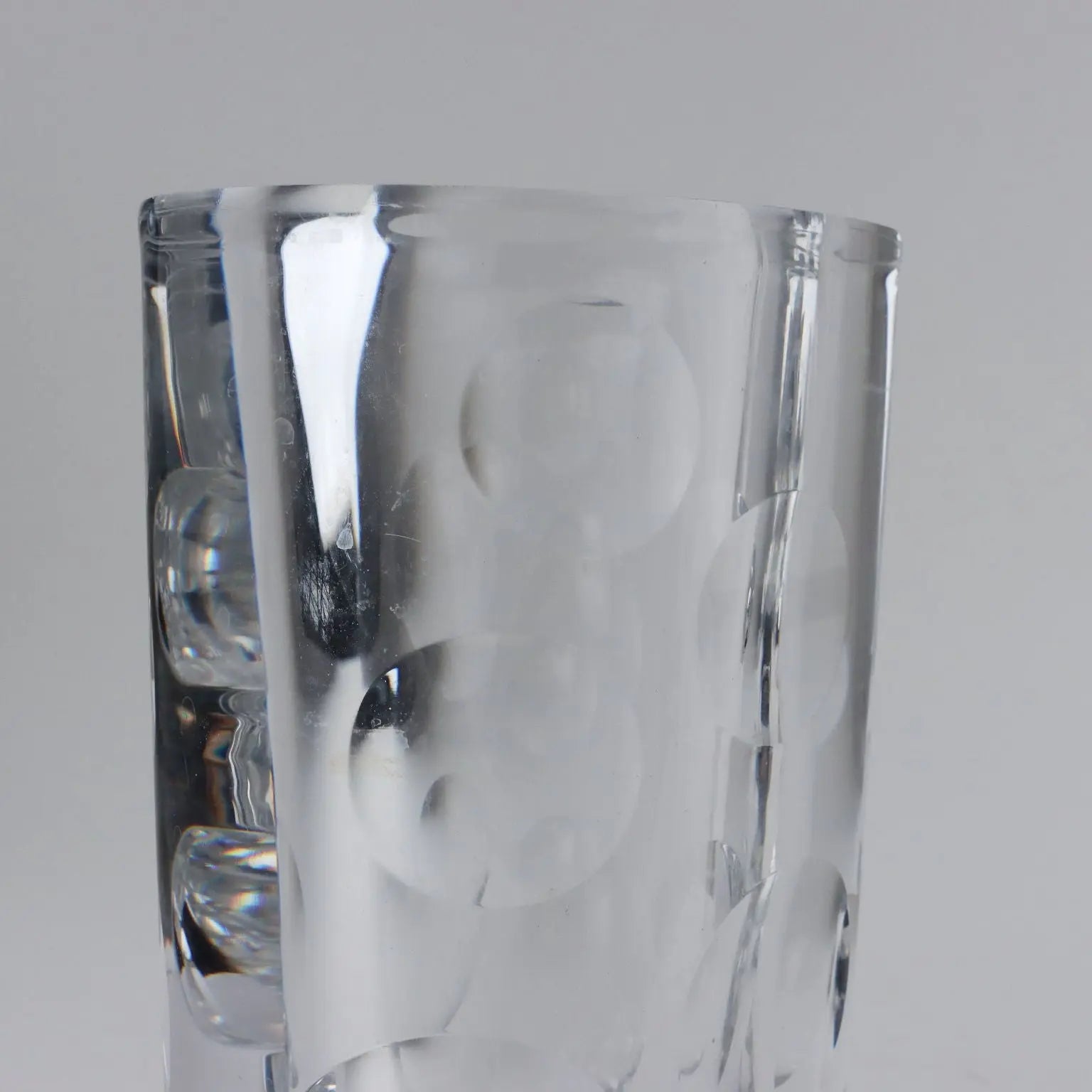 Vintage Vase Sèvres Crystal France XX Century - France, XX Century | Modernism | 
