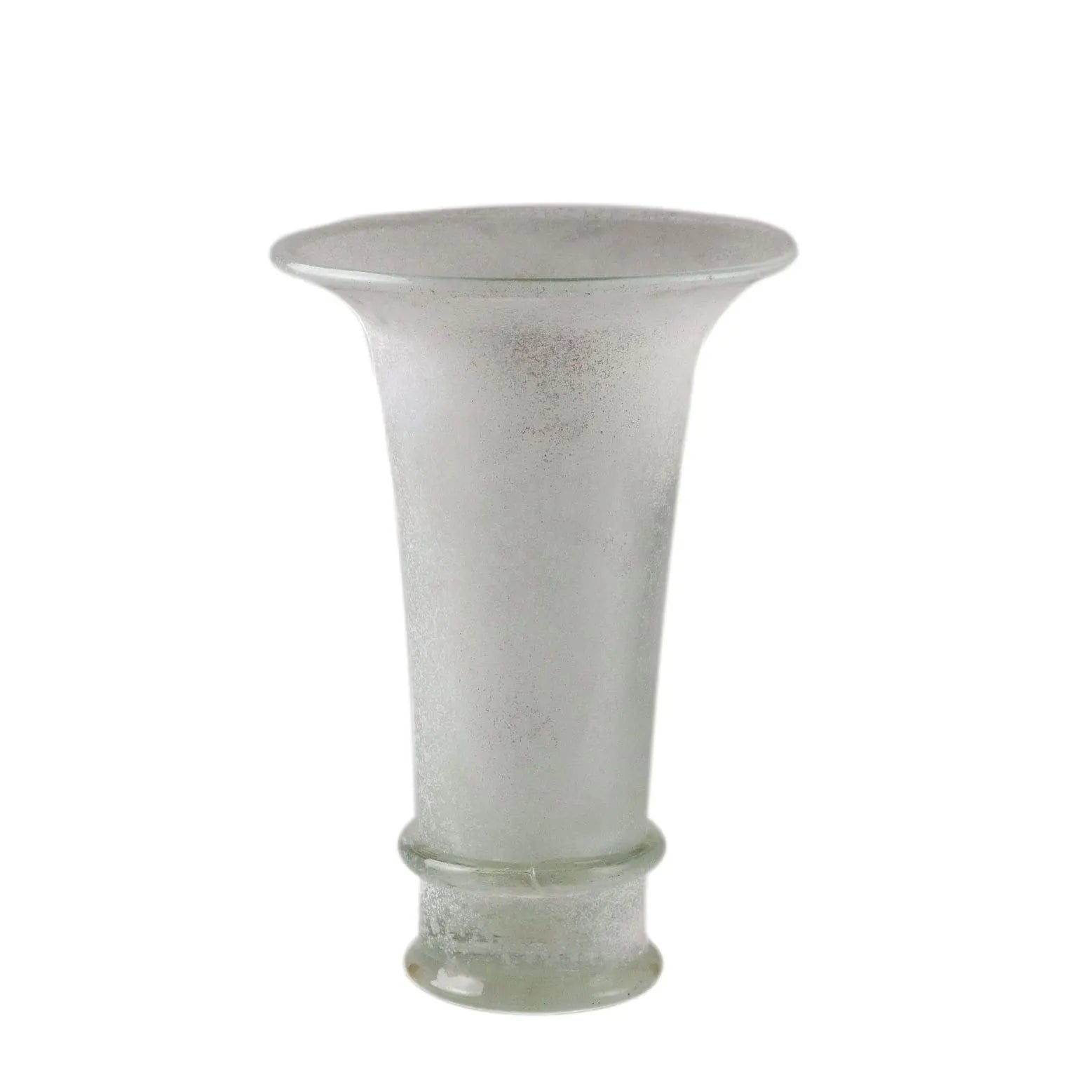 Vintage Vase Trumpet Shaped Murano Glass Italy 1980s - Italy, 1980s | Modernism | 
