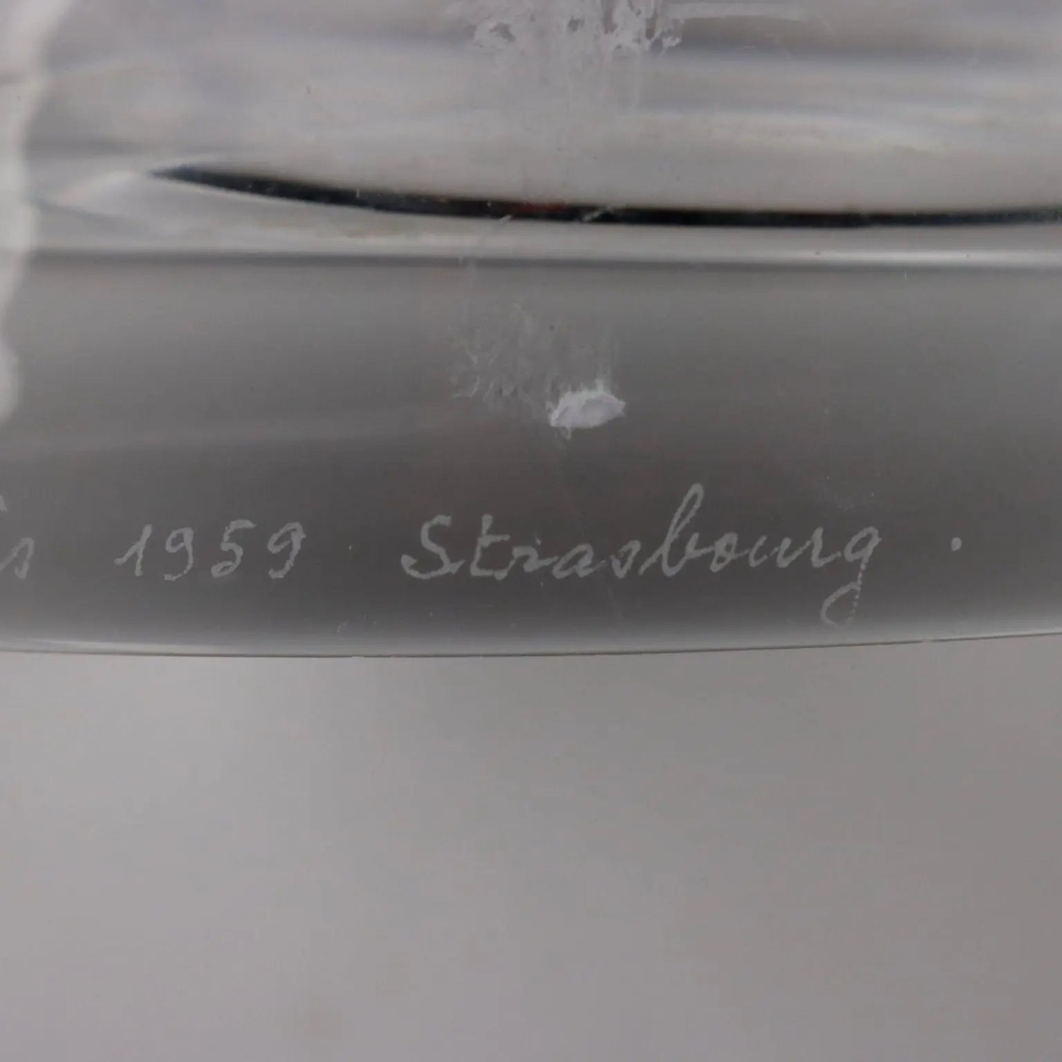 Vintage Bucket Daum Crystal France 1950s - France, 1950s | Modernism | 