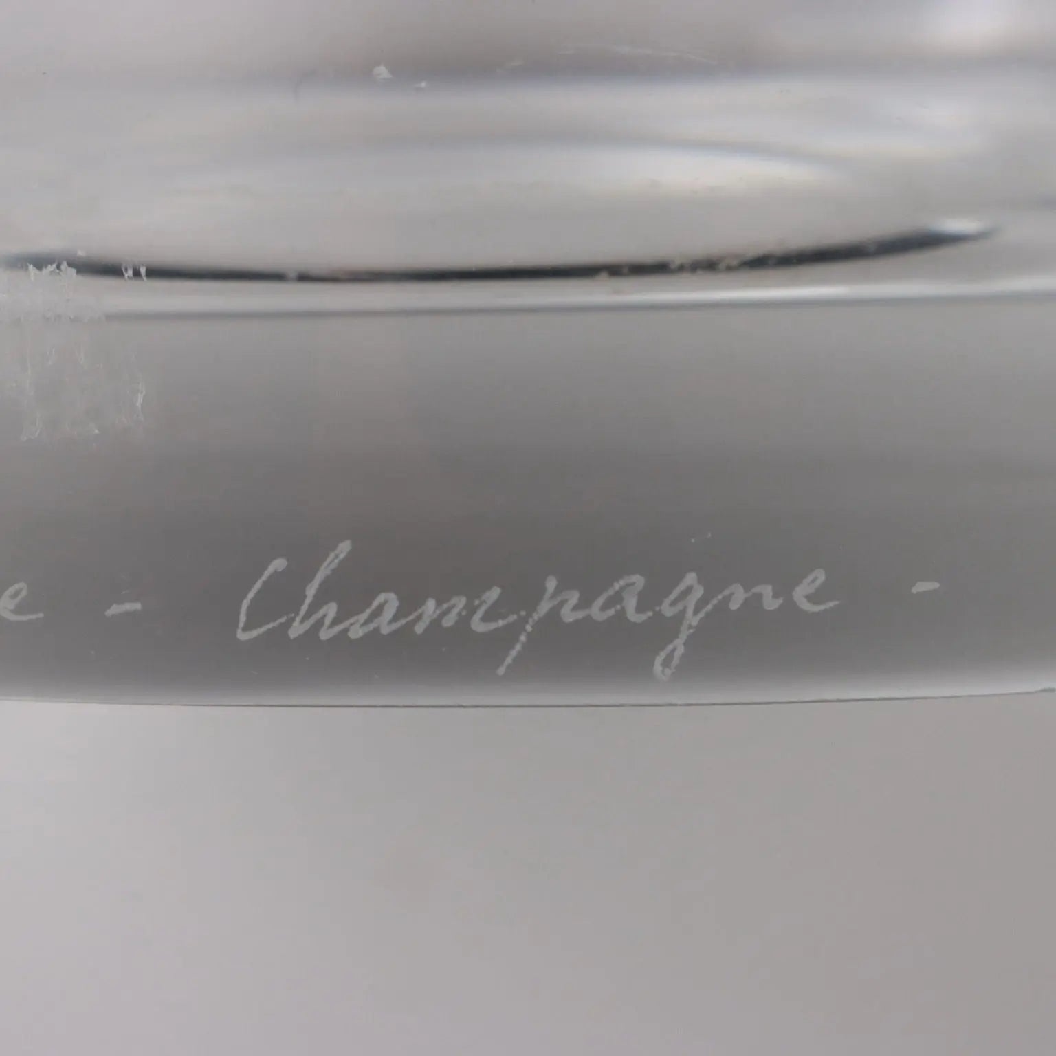 Vintage Bucket Daum Crystal France 1950s - France, 1950s | Modernism | 