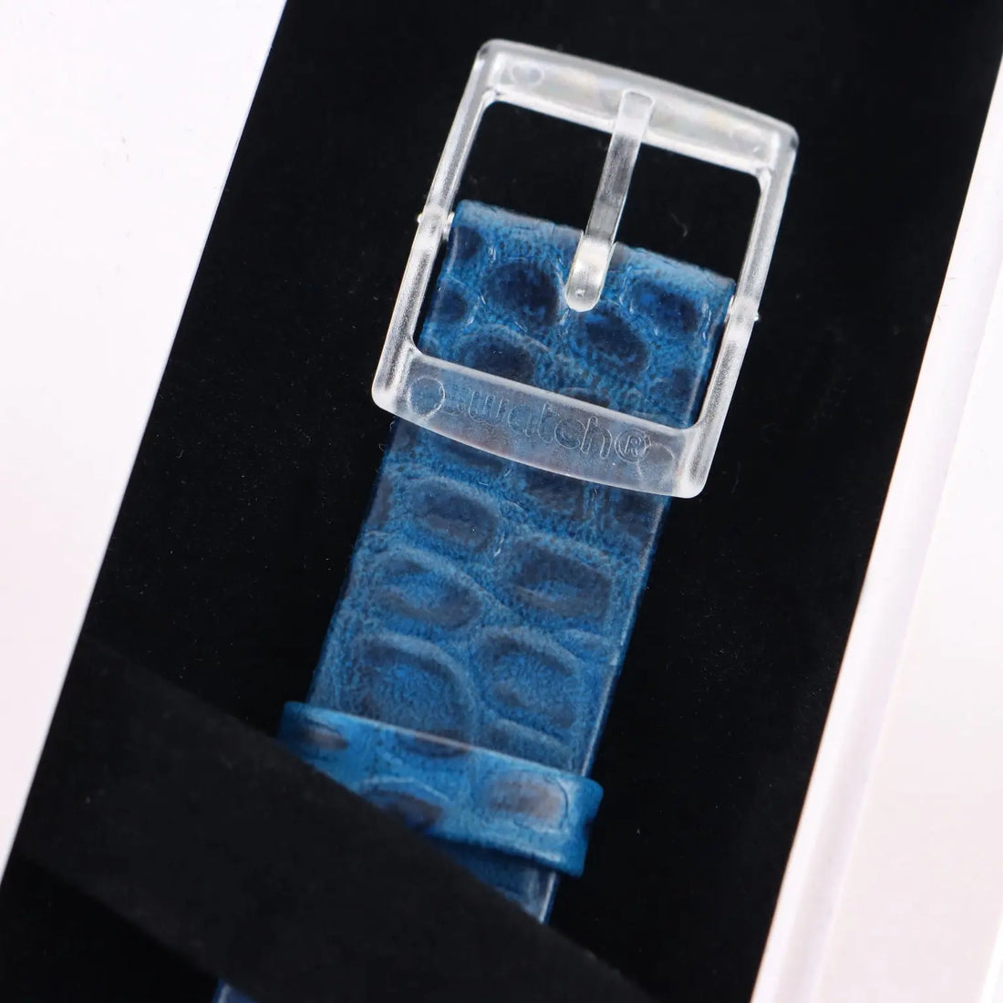 Swatch Skin Blu Lustrous Bliss SFZ111 Vintage Switzerland 2005 - Switzerland, 2005 | Modernism | 