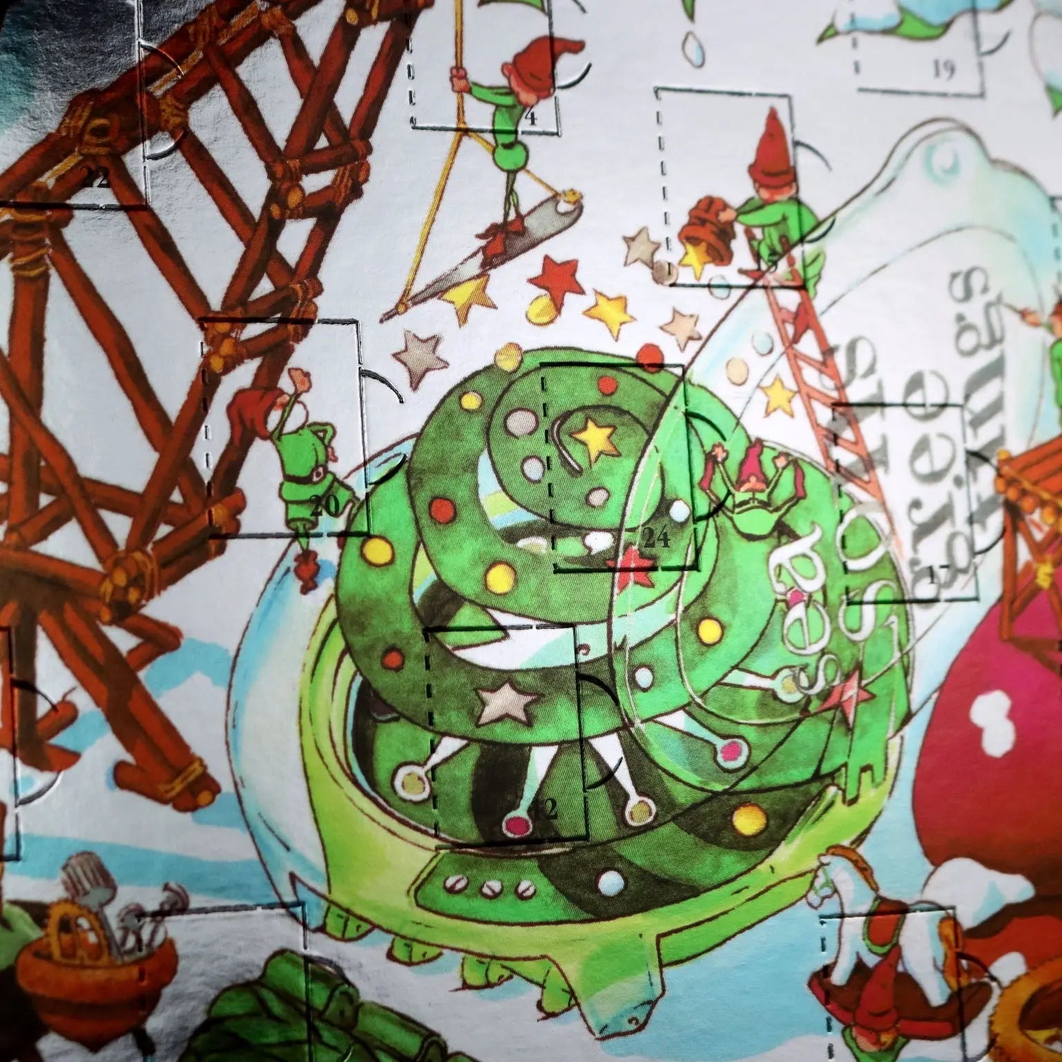 Swatch Christmas Greetings Special Edition Advent Calendar - Switzerland, 1997 | Modernism | 