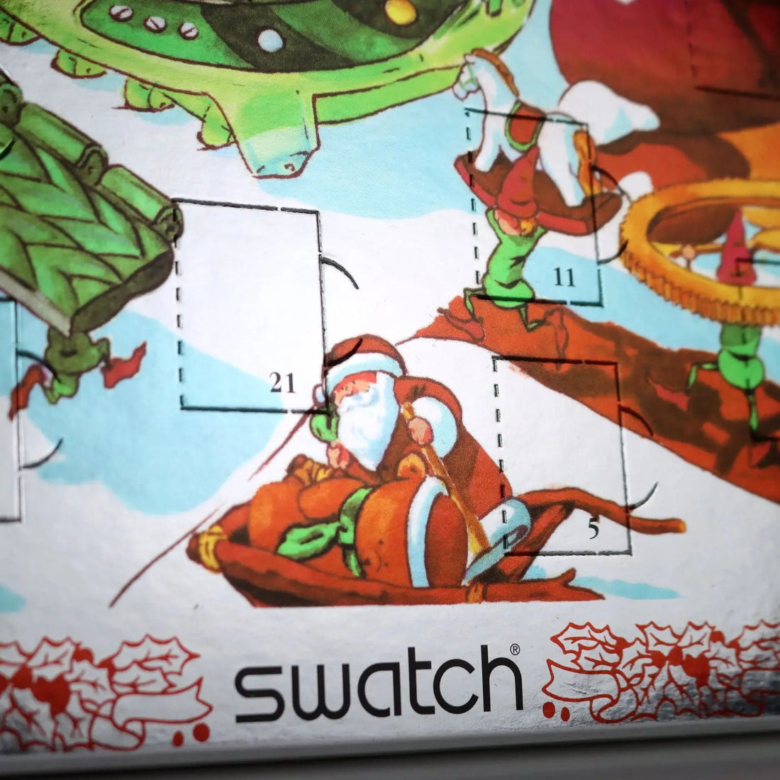 Swatch Christmas Greetings Special Edition Advent Calendar - Switzerland, 1997 | Modernism | 