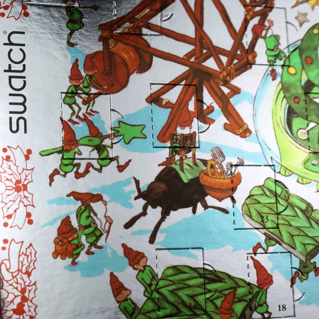 Swatch Christmas Greetings Special Edition Advent Calendar - Switzerland, 1997 | Modernism | 