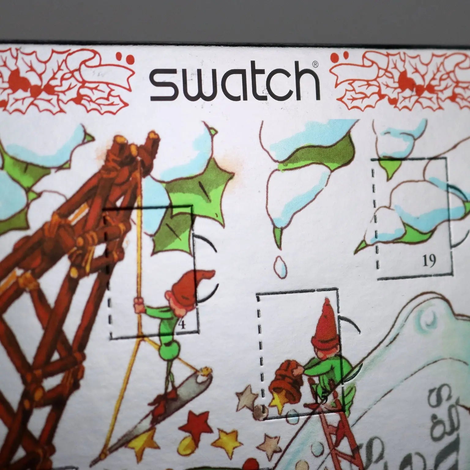 Swatch Christmas Greetings Special Edition Advent Calendar - Switzerland, 1997 | Modernism | 