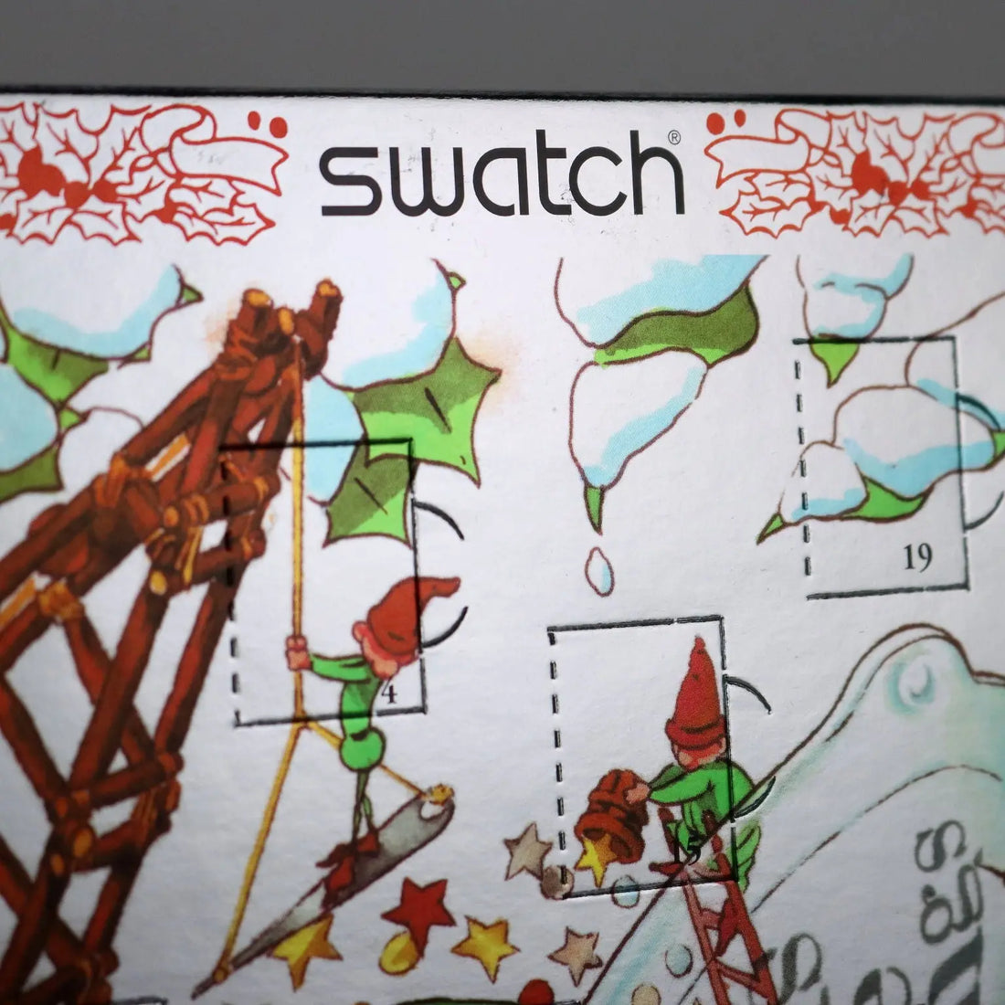 Swatch Christmas Greetings Special Edition Advent Calendar - Switzerland, 1997 | Modernism | 