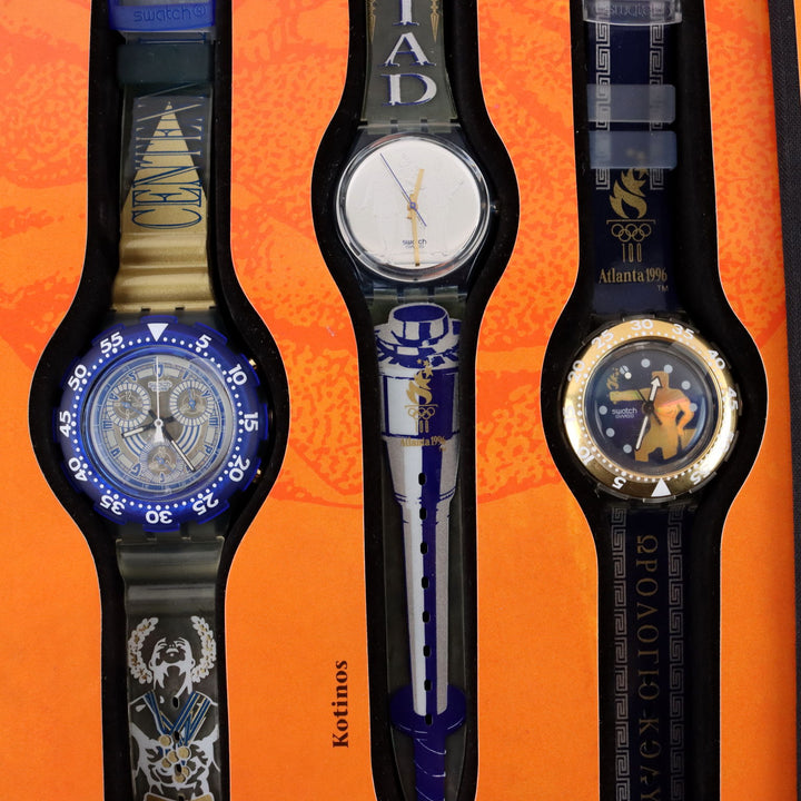 The Swatch Centennial O. Games Collection Box H. & Glory 1997 - Switzerland, 1997 | Modernism  