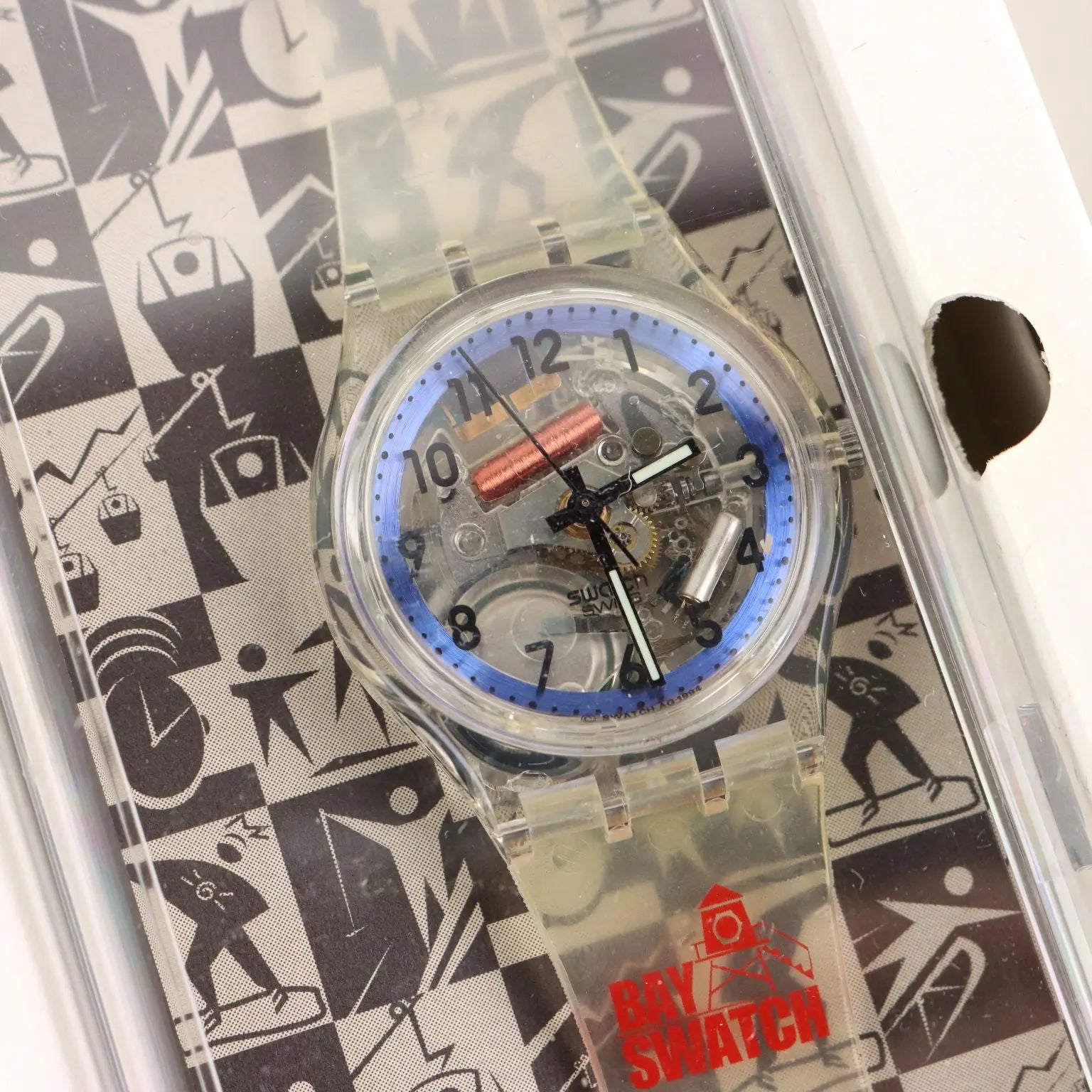 Vintage Swatch Bay Swatch SKK 103 Switzerland 1997 - Switzerland, 1997 | Modernism | 