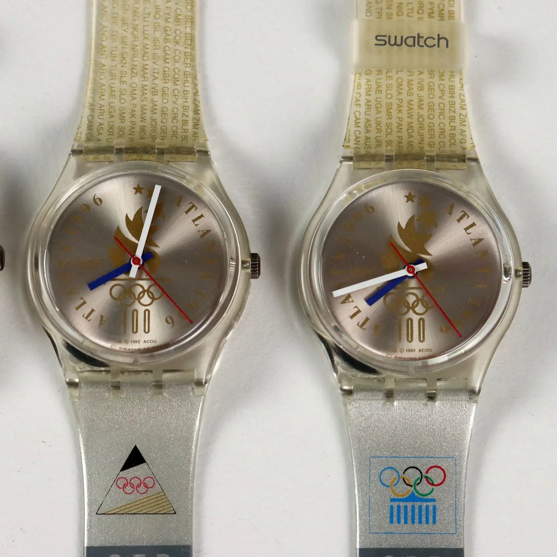 Swatch Olympic Team GZ 150 Various Models Vintage Switzerland 1996 - Switzerland, 1996 | Modernism | 
