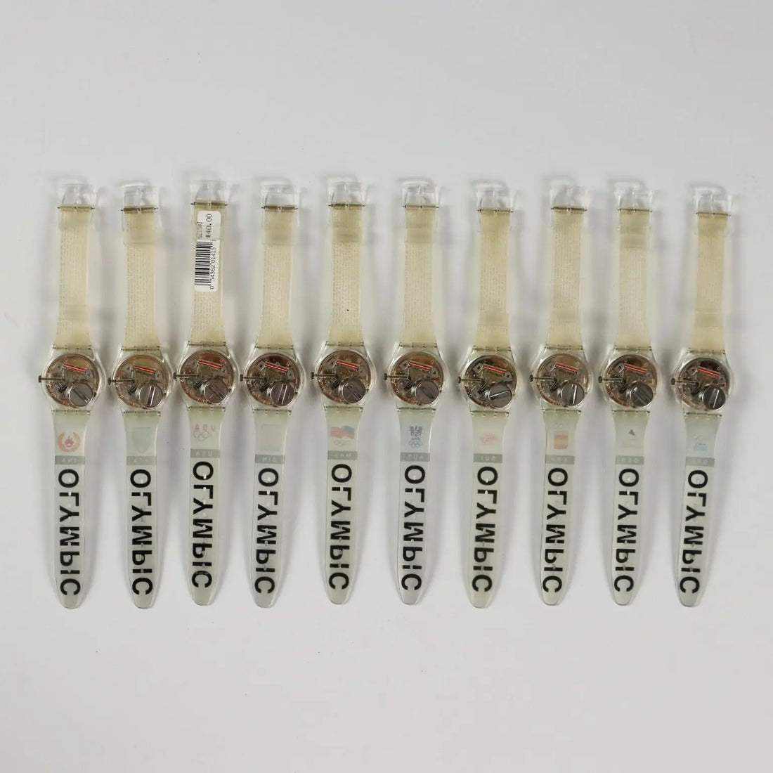 Swatch Olympic Team GZ 150 Various Models Vintage Switzerland 1996 - Switzerland, 1996 | Modernism | 