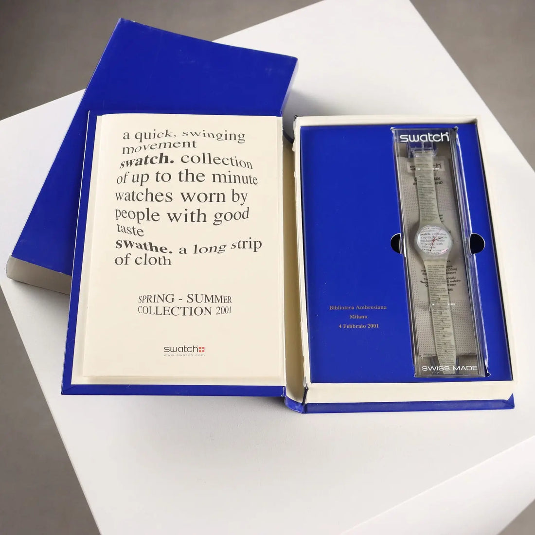 Swatch KG 338 Originals Biblioteca Ambrosiana Vintage 2000s - Switzerland, 2000 | Modernism | 