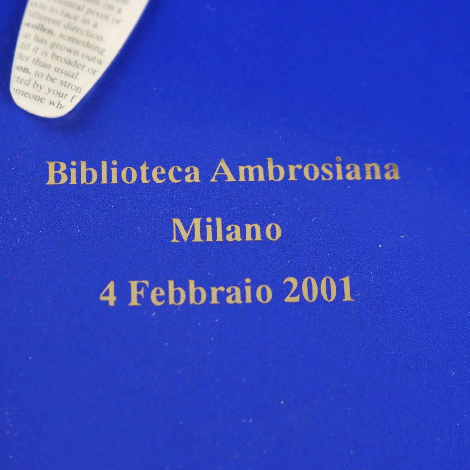 Swatch KG 338 Originals Biblioteca Ambrosiana Vintage 2000s - Switzerland, 2000 | Modernism | 