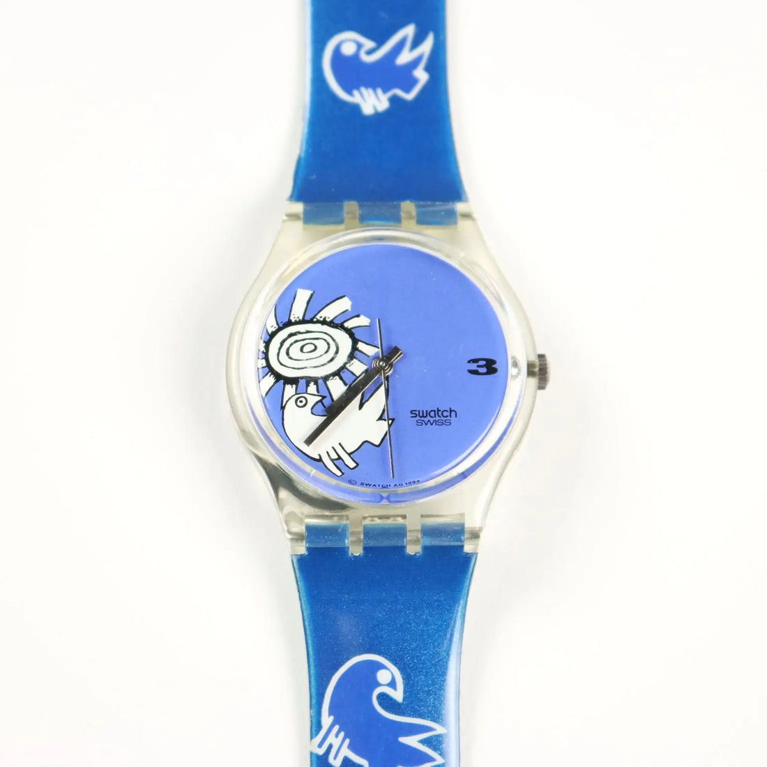 Swatch Watches Vintage Colours Theme French Edition Switzerland 1990s - Switzerland, 1994-2003 | Modernism | 