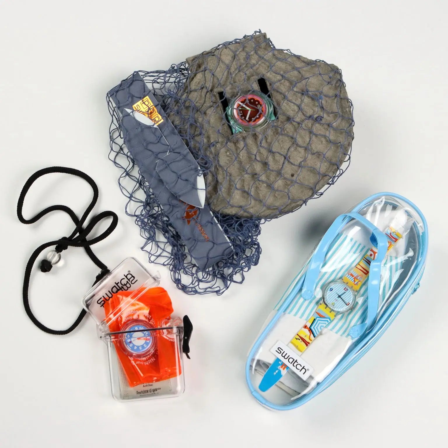 Swatch Watches Sea Themed Plastic Switzerland 1990s-2000s - Switzerland, 1990s-2000s | Modernism | 