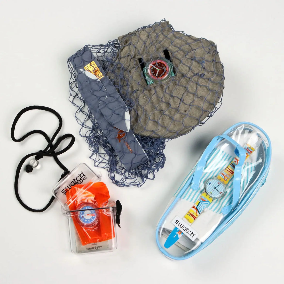 Swatch Watches Sea Themed Plastic Switzerland 1990s-2000s - Switzerland, 1990s-2000s | Modernism | 
