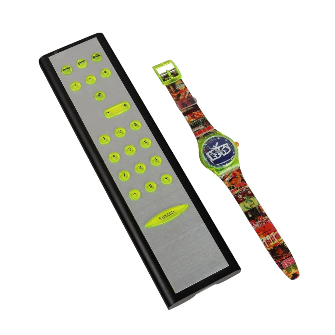 Swatch Zapping by Nam June Paik SLZ 104 Vintage Switzerland 1995 - Switzerland, 1995 | Modernism | 