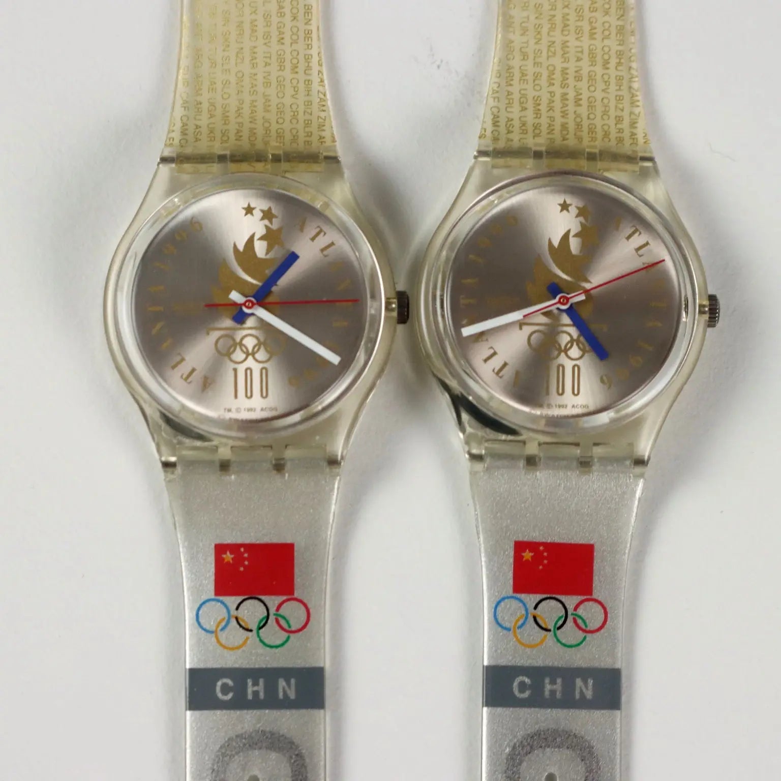 Swatch Olympic Team Vintage GZ150 Watches Switzerland 1990s - Switzerland, 1996 | Modernism | 
