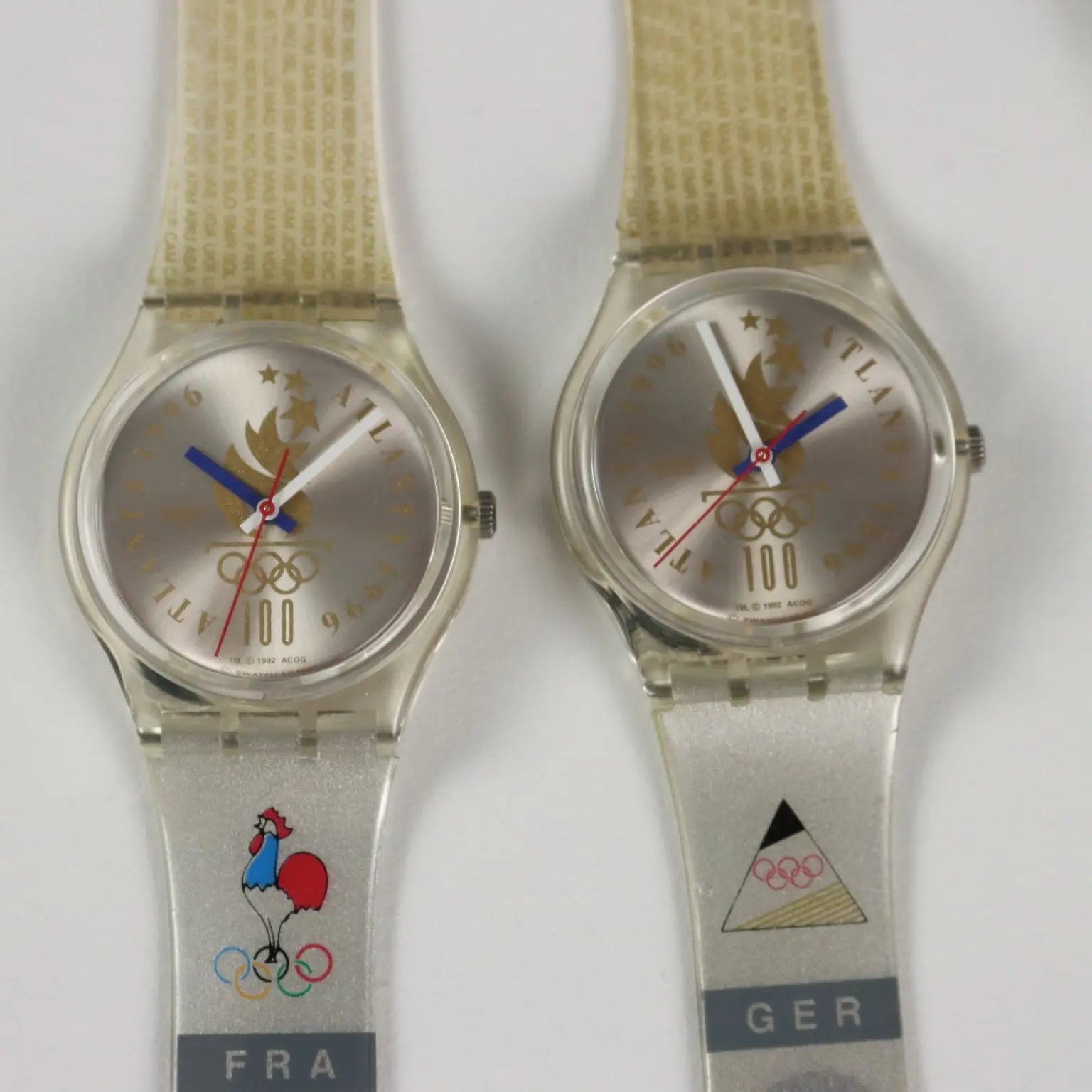 Swatch Olympic Team Vintage GZ150 Watches Switzerland 1990s - Switzerland, 1996 | Modernism | 