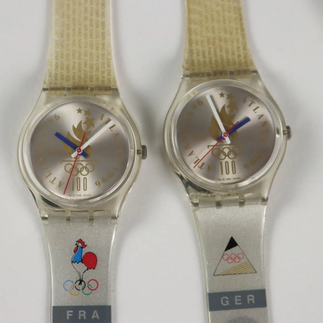 Swatch Olympic Team Vintage GZ150 Watches Switzerland 1990s - Switzerland, 1996 | Modernism | 