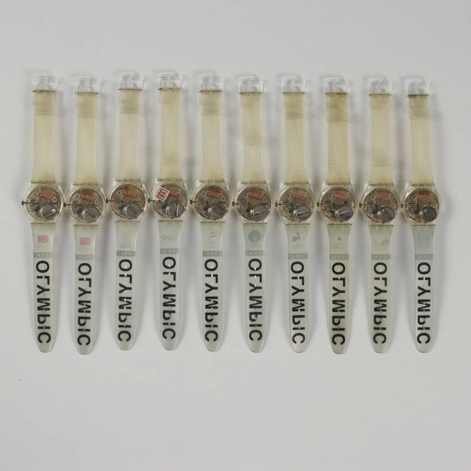 Swatch Olympic Team Vintage GZ150 Watches Switzerland 1990s - Switzerland, 1996 | Modernism | 