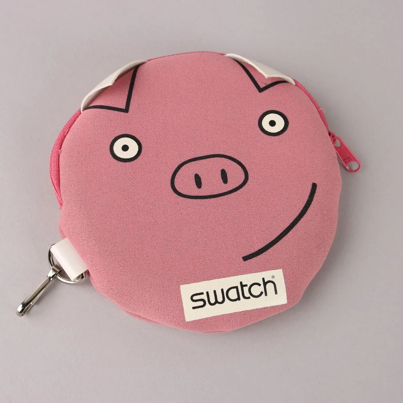 Swatch Happy Pig GZ 155 Vintage with Case Plastic Switzerland 1997 - Switzerland, 1997 | Modernism | 