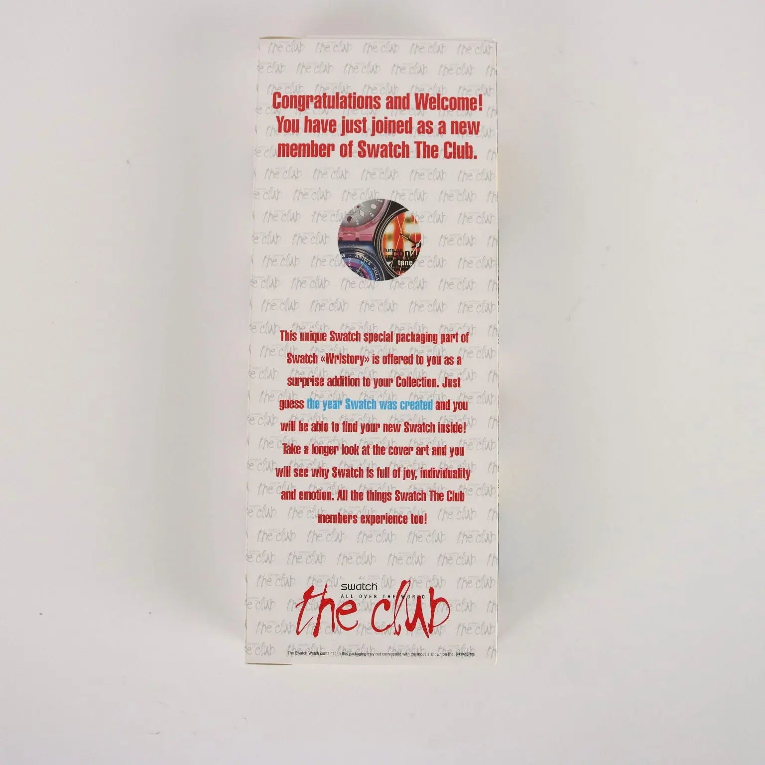 Vintage Swatch The Club Series with Casket Vintage 2000s - Switzerland, 2003-2005 | Modernism | 