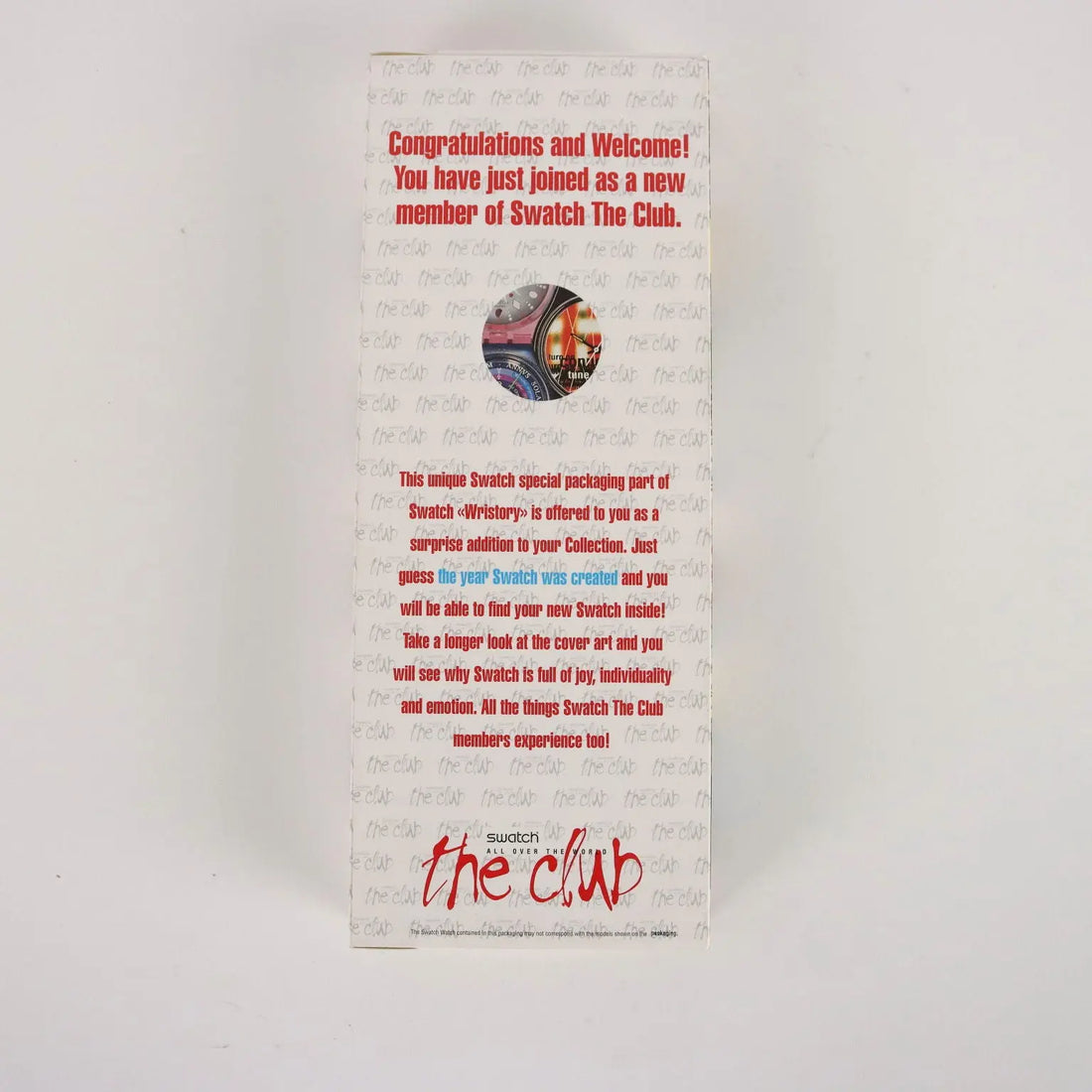 Vintage Swatch The Club Series with Casket Vintage 2000s - Switzerland, 2003-2005 | Modernism | 
