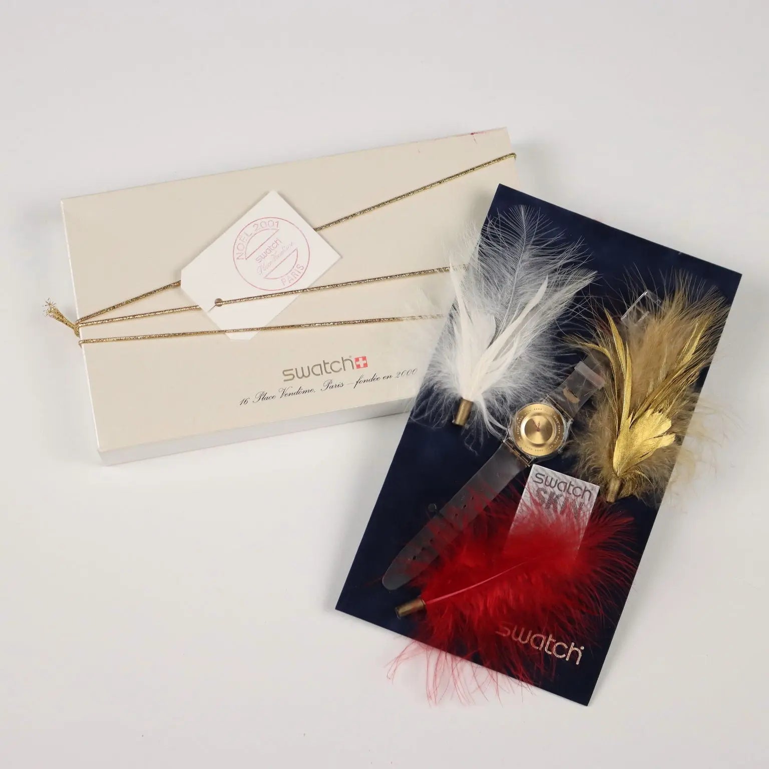 Swatch SFK136Pack Plume de Fete X-Mas Special Switzerland 2001 | Modernism | 