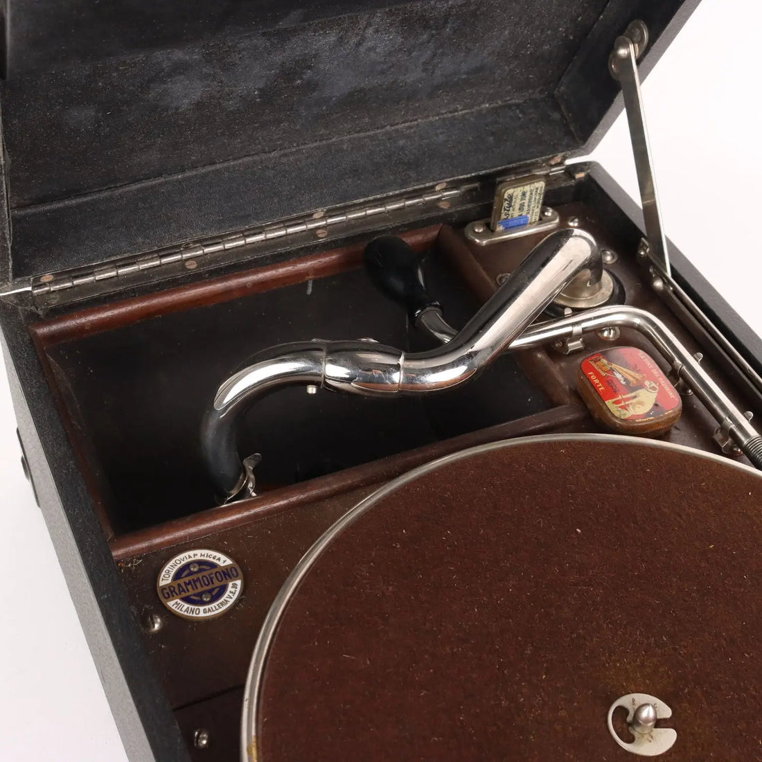 Vintage Gramophone La Voce del Padrone Italy 1930s - Italy, 1930s | Modernism | 