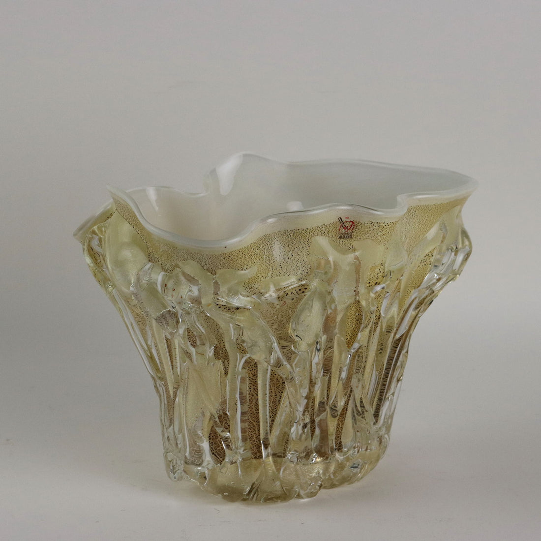 Vintage Vase Murano Glass Enrico Cammozzo Italy 1980s-1990s - Italy, 1980s-1990s | Modernism  