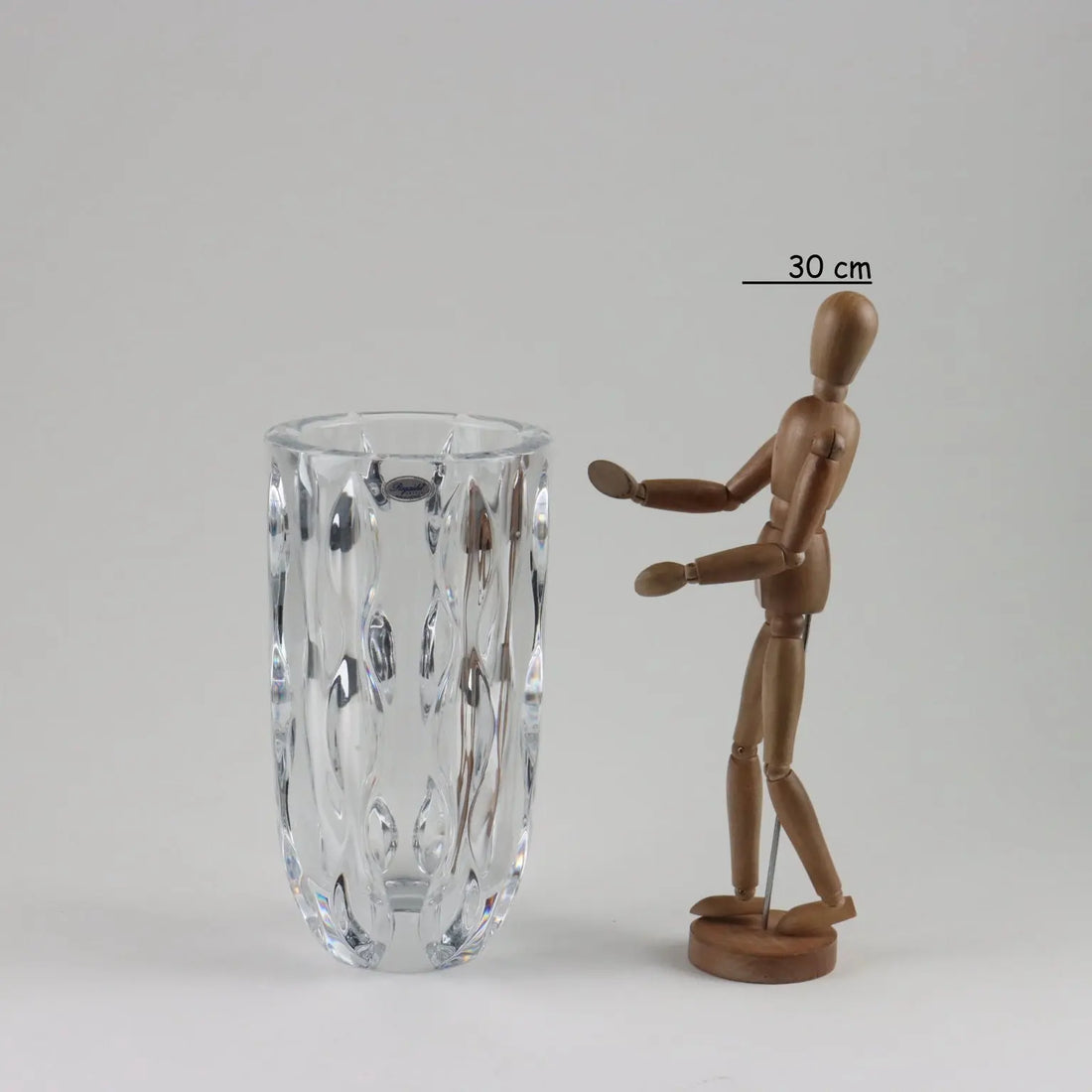 Vintage Vase Crystal Rogaska Branded Slovenia XX Century - Slovenia, XX Century | Modernism | 
