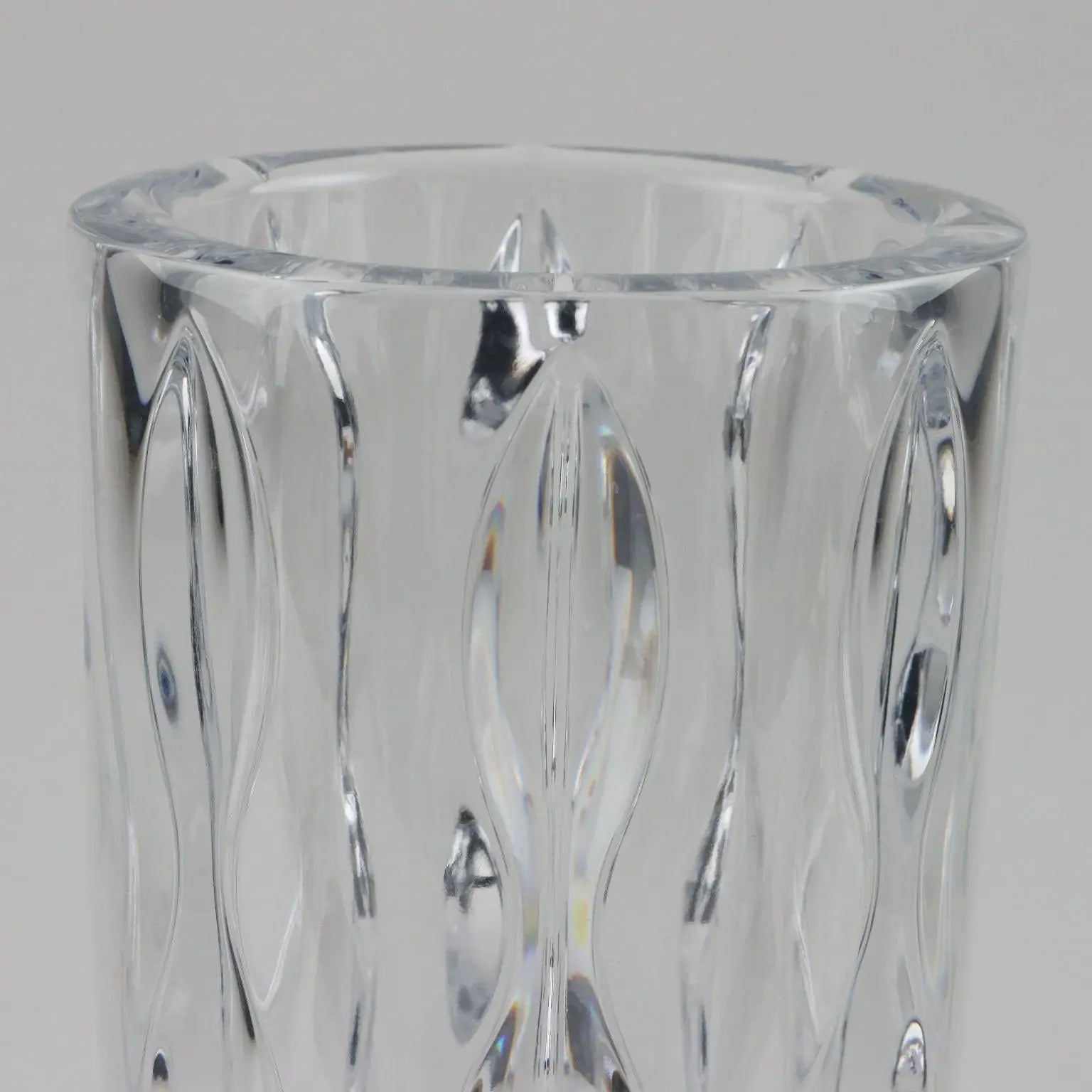 Vintage Vase Crystal Rogaska Branded Slovenia XX Century - Slovenia, XX Century | Modernism | 