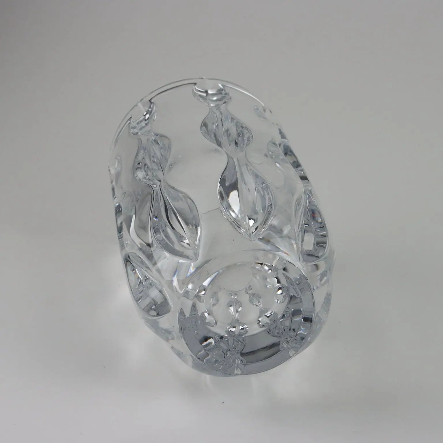 Vintage Vase Crystal Rogaska Branded Slovenia XX Century - Slovenia, XX Century | Modernism | 