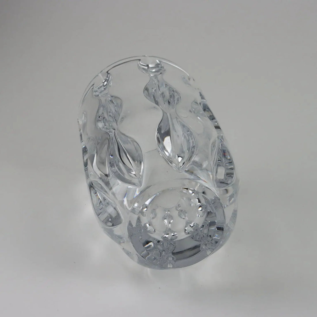 Vintage Vase Crystal Rogaska Branded Slovenia XX Century - Slovenia, XX Century | Modernism | 